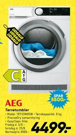 Bilka AEG Tørretumbler tilbud