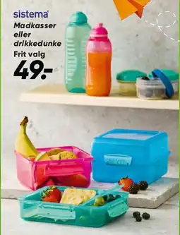 Bilka Madkasser eller drikkedunke tilbud