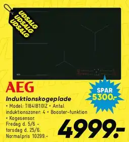 Bilka AEG Induktionskogeplade tilbud