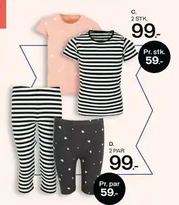 Bilka T-shirts & cykelshorts/leggings - 2 for 99 tilbud