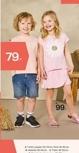 Bilka T-shirt & nederdel (børnetøj) tilbud