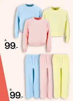 Bilka Sweatbluse og sweatbukser (sæt) tilbud