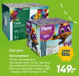 Bilka Twinmarkers tilbud