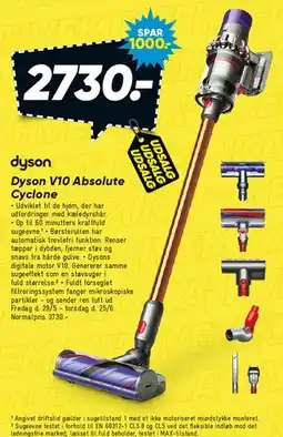 Bilka Dyson V10 Absolute Cyclone tilbud