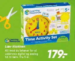Bilka Lær klokken / Time Activity Set tilbud