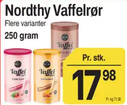 ABC Lavpris Nordthy Vaffelrør tilbud