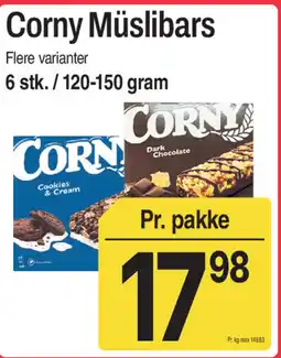 ABC Lavpris Corny Müslibars tilbud