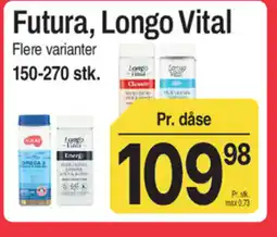 ABC Lavpris Futura, Longo Vital tilbud