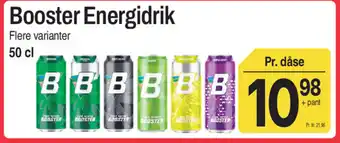 ABC Lavpris Booster Energidrik tilbud