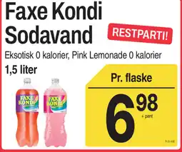 ABC Lavpris Faxe Kondi Sodavand tilbud
