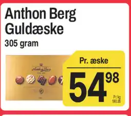 ABC Lavpris Anthon Berg Guldæske tilbud