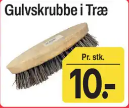 ABC Lavpris Gulvskrubbe i Træ tilbud