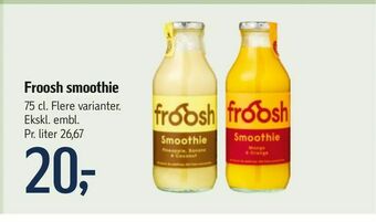 Føtex Froosh smoothie tilbud