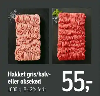 Føtex Hakket gris/kalveller oksekød tilbud