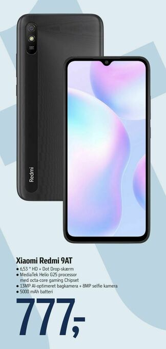 Føtex Xiaomi Redmi 9AT tilbud