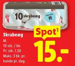 Lidl Skrabeæg tilbud