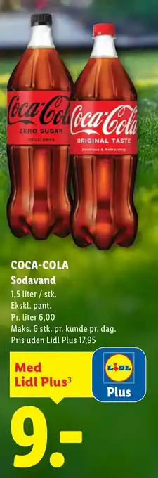 COCA-COLA Sodavand