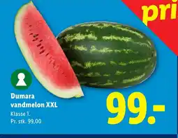 Lidl Dumara vandmelon XXL tilbud