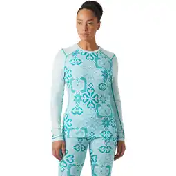 Sport 24 Helly Hansen Lifa Midweight Graphic Merinould Skiundertrøje Dame tilbud