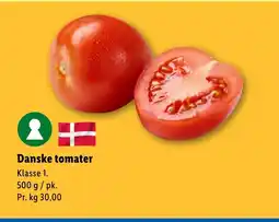 Lidl Danske tomater tilbud