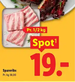 Lidl Spareribs tilbud