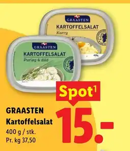 Lidl GRAASTEN Kartoffelsalat tilbud