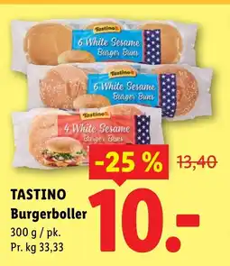 Lidl TASTINO Burgerboller tilbud