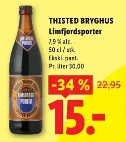 Lidl THISTED BRYGHUS Limfjordsporter tilbud