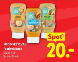 Lidl FOOD FESTIVAL Festivalsauce tilbud
