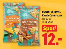Lidl FOOD FESTIVAL Kettle Corn Snack tilbud