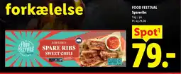 Lidl FOOD FESTIVAL Spareribs tilbud