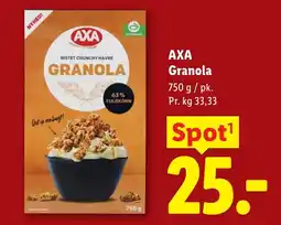 Lidl AXA Granola tilbud