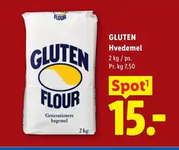 Lidl GLUTEN Hvedemel tilbud
