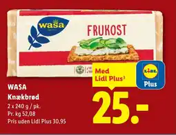 Lidl WASA Knækbrød tilbud