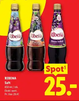 Lidl RIBENA Saft tilbud