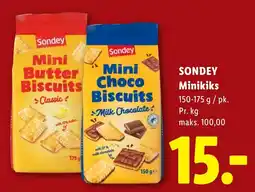 Lidl SONDEY Minikiks tilbud