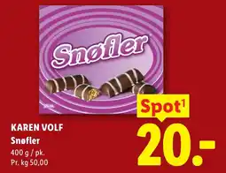 Lidl KAREN VOLF Snøfler tilbud