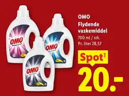 Lidl OMO Flydende vaskemiddel tilbud