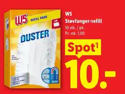 Lidl W5 Støvfanger-refill tilbud