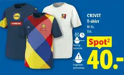 Lidl CRIVIT T-shirt tilbud