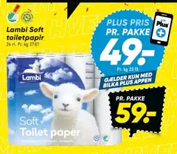 Bilka Lambi Soft toiletpapir tilbud