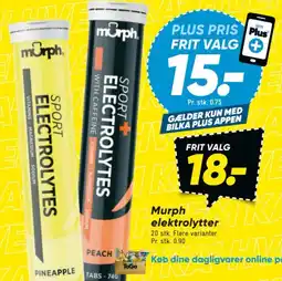 Bilka Murph elektrolytter tilbud