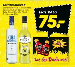 Bilka Spiritusmarked tilbud