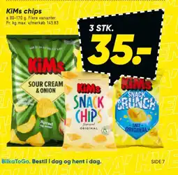 Bilka KiMs chips tilbud