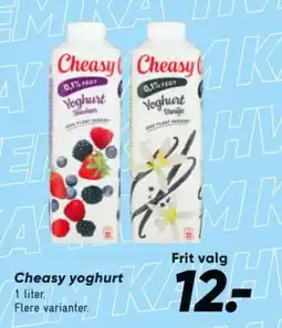 Bilka Cheasy yoghurt tilbud