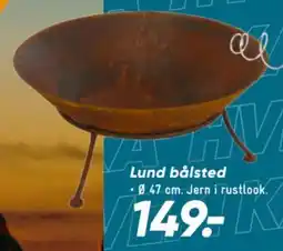 Bilka Lund bålsted tilbud