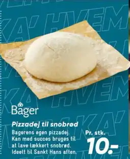 Bilka Pizzadej til snobrød tilbud