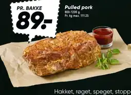 Bilka Pulled pork tilbud