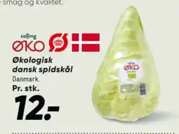 Bilka Salling Økologisk dansk spidskål tilbud