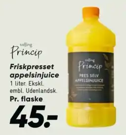 Bilka Friskpresset appelsinjuice tilbud